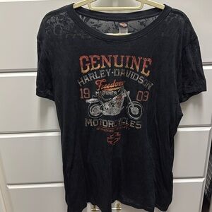 Palm Beach Harley-Davidson burnout tee